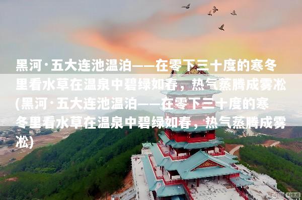 黑河·五大连池温泊——在零下三十度的寒冬里看水草在温泉中碧绿如春，热气蒸腾成雾凇(黑河·五大连池温泊——在零下三十度的寒冬里看水草在温泉中碧绿如春，热气蒸腾成雾凇)
