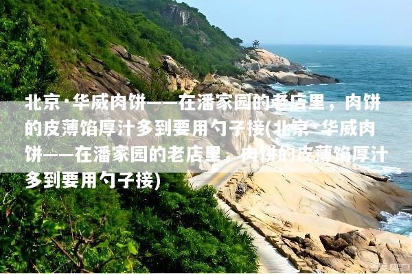 北京·华威肉饼——在潘家园的老店里，肉饼的皮薄馅厚汁多到要用勺子接(北京·华威肉饼——在潘家园的老店里，肉饼的皮薄馅厚汁多到要用勺子接)